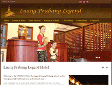 Tablet Screenshot of luangprabanglegend.com